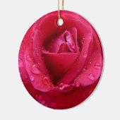 Magenta Keramik Ornament (Links)