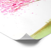 Magenta | Kirschbaum | Cherry Blossom Poster (Ecke)