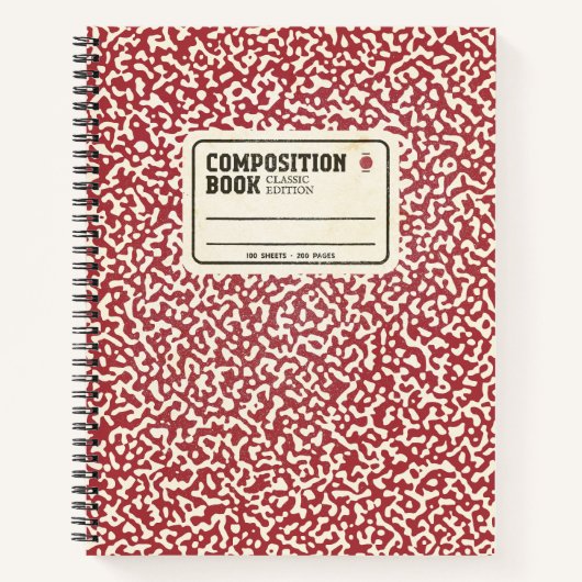 Magenta-Komposition Notizblock (Vorderseite)