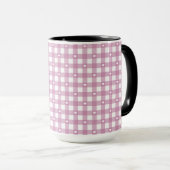 Magenta-Kontrollkästchen Tasse (VorderseiteRechts)