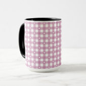 Magenta-Kontrollkästchen Tasse (Vorderseite Links)