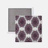Magenta Lace... Magnet (Vorderseite/Rückseite)