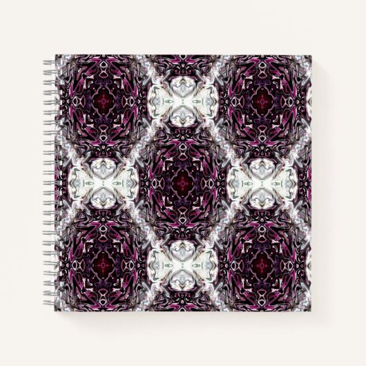 Magenta Lace... Notizblock (Vorderseite)