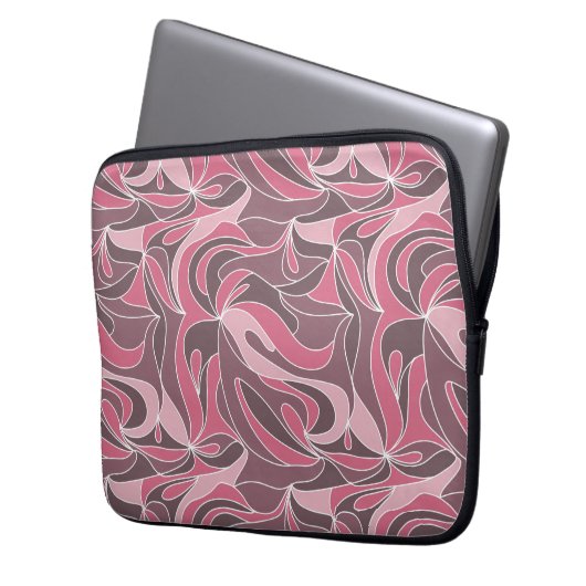 Magenta Laptopschutzhülle (Vorderseite Links)