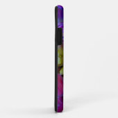 Magenta Lila-blaugelbe Hydrangeas-Blume Case-Mate iPhone Hülle (Hinten/Rechts)