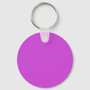 Magenta / Lila CE43D8 und Namensoption Schlüsselanhänger