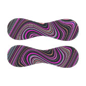 Magenta Lila Pink Navy Muster Baseball (Paneele)