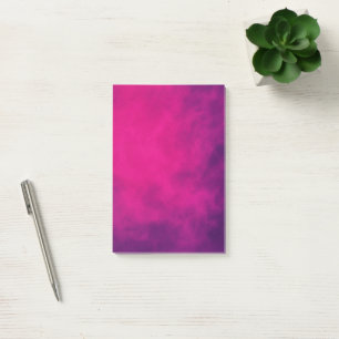 Magenta Lila Post-It-Notes - Anpassbar Post-it Klebezettel