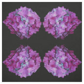 Magenta lila rosa Hydrangea Stoff (Muster)