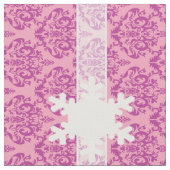 Magenta Mattierte Orchidee Stoff (Nahaufnahme)