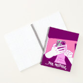 Magenta Mint White Notizblock (Innenseite)