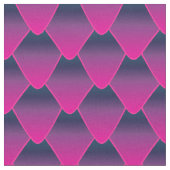 Magenta Ombre Dragon Scales Stoff (Nahaufnahme)
