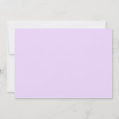 Magenta Orchids Einladung (Rückseite)