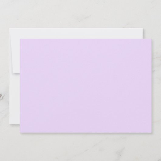 Magenta Orchids Einladung (Rückseite)