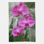 Magenta Orchids Küchentücher (Vertikal)