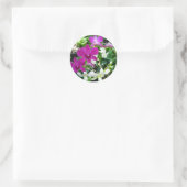 Magenta Orchids Stickers (Tasche)