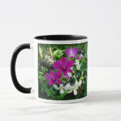 Magenta Orchids Tasse (Links)