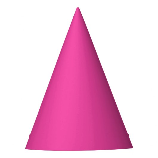 Magenta Party Hat Partyhütchen (Vorderseite)