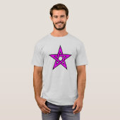 Magenta Pentagram T-Shirt (Vorne ganz)