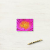 Magenta Pink Aster Blume Kunst Post-it Klebezettel (Auf Schreibtisch)