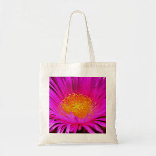 Magenta Pink Aster Blume Kunst Tragetasche