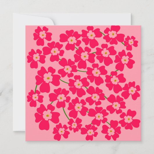 Magenta Pink Fantasy Flower Power (Vorderseite)