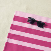 Magenta Pink Girls Weekend Tour Besties Name Strandtuch (Beispiel)