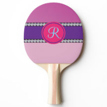 Magenta Pink Monogram