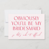 Magenta & Pink werden Sie mein Vorschlag für die B Einladung (Vorderseite)