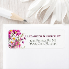 Magenta Pink Wildblumen Blume