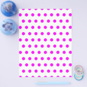 Magenta Polka Dots Flyer (Einzeln)