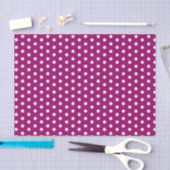 Magenta Polka Dots Seidenpapier (Handwerk)