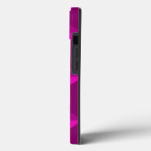 Magenta Pyramids Case-Mate iPhone Hülle (Rückseite / Links)