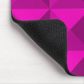 Magenta Pyramids Mousepad (Ecke)