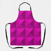 Magenta Pyramids Schürze (Vorderseite)