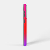 Magenta Red Lila Ombre Gradient Pattern Samsung Galaxy Hülle (Rechte Seite)