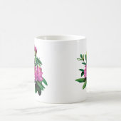 Magenta Rhododendronswith Buds Kaffeetasse (Mittel)