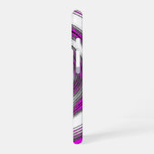 Magenta Ripple Case iPhone 16 Hülle (Linke Seite)