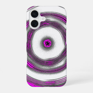 Magenta Ripple Case iPhone 16 Hülle