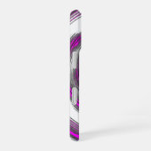 Magenta Ripple Case iPhone 16 Hülle (Rechte Seite)