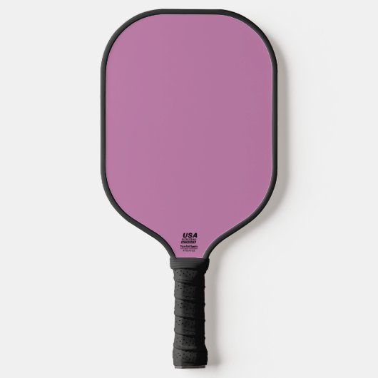 Magenta Rosa Frühlingssaison solide Farbe Pickleball Schläger (Vorderseite)
