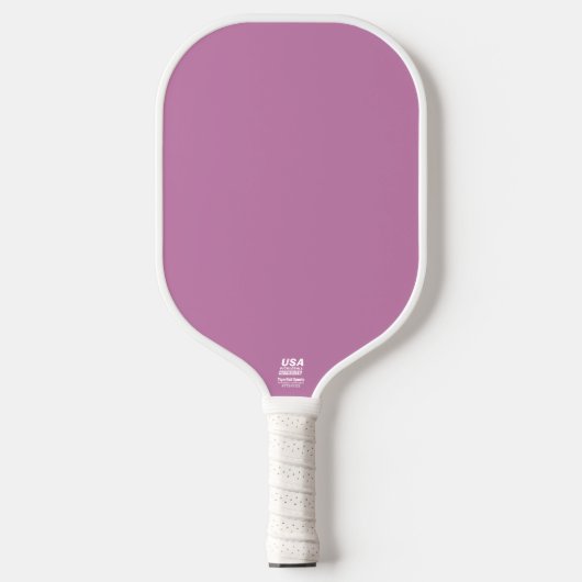 Magenta Rosa Frühlingssaison solide Farbe Pickleball Schläger (Vorderseite)
