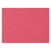 Magenta Rosa mit Goldfisch-Orangenflecken Tischdecke (Vorderseite (Horizontal))