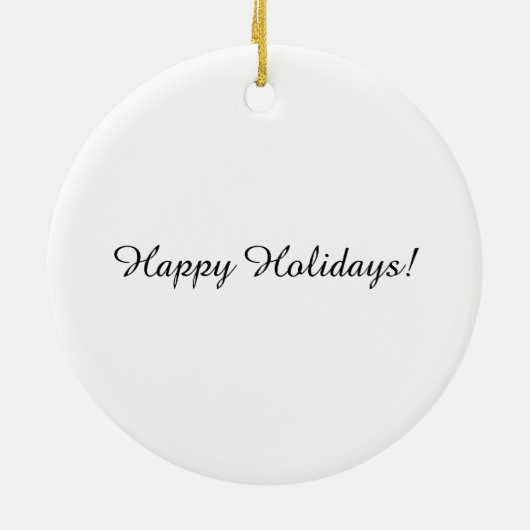 Magenta rosa Schwarz Geometrie Muster Monogram Keramik Ornament (Hinten)