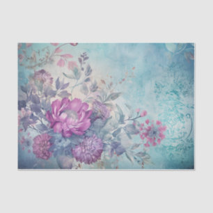 Magenta Rose farbenfrohe Blumenbilder Seidenpapier