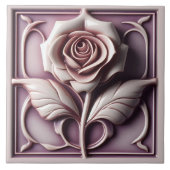 Magenta-Rose Fliese (Vorderseite)