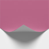 Magenta-Rosé Pinkfarbiger Hingucker Geschenkpapier (Ecke)