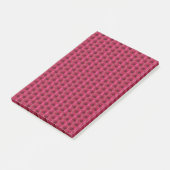 Magenta-Rose Post-it Klebezettel (angewinkelt)