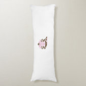 Magenta-rot, gelblich-orange dekorativ seitenschläferkissen (Vorderseite Vertikal)