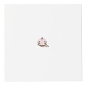 Magenta-rot, gelblich-orange dekorativ würfel (Rechts)